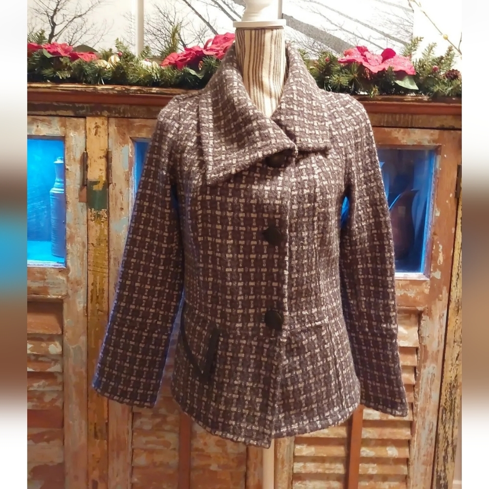 Beyond Threads Alpaca Wool Short Coat Jacket